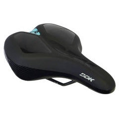 QT Cycle Tech Saddle Ladies Comfort Plus Memory Foam Blister 0301076