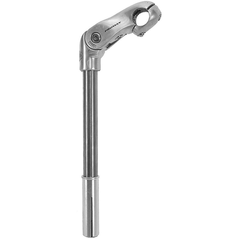 STEM PROMAX REGOLABILE 300 mm 22,2 25,4 + Adattatore argento