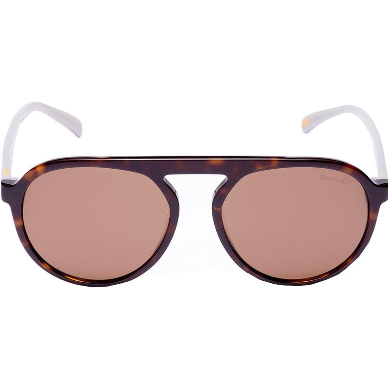 Occhiali da sole unisex pilota gatto.4 marrone scuro