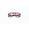 Gafas de sol Cat piloto unisex.4 Black claro rosa claro