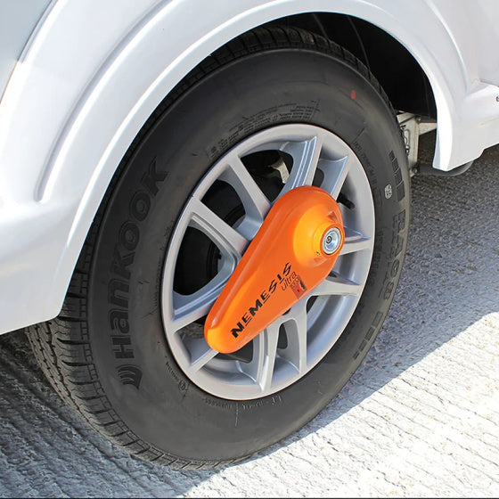 FullStop Nemesis Ultra Wheel Morsetto SCM Arancione in acciaio universale