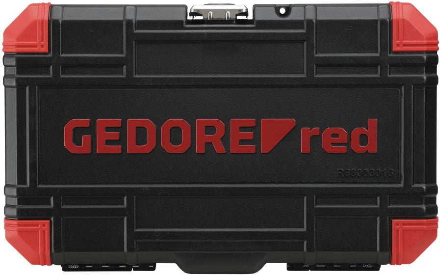 Llaves de inmersión roja de gedore 1 2 pulgadas TX E10-24, T30-70 16 piezas