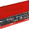 Gedore Red Dip Sleutel Set 1 4 + 1 2 pulgadas de plata 49 piezas