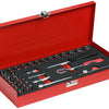 Set di dops rosso gedore 1 4 pollici SW 413 mm in argento a 32 pezzi