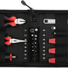 Giodore Red Bicycle Workshop Tour Set Black Red 25 pezzi