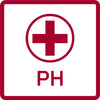 Gedore Red destornillador RECHE Cross (pH) + ranura de 6 piezas en el módulo