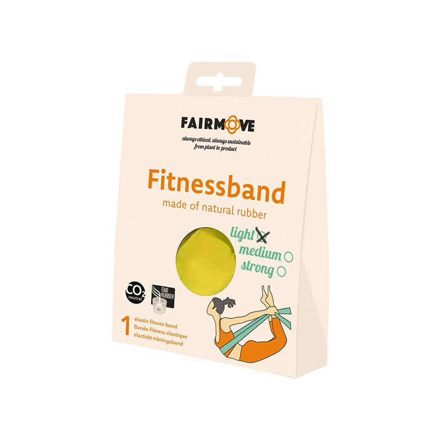 Fairzone Fitness Band amarillo claro