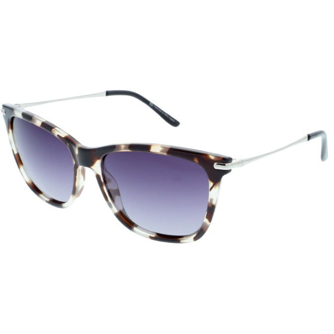 Gafas de sol 88104 Cat. 3 damas cuadradas de metal marrón morado