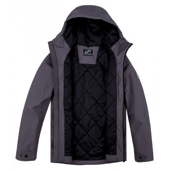 Hannah Outdoorjas Derk heren polyester grijs maat XXL