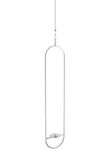 Höfats Spin 90 hangsysteem 120 cm RVS zilver