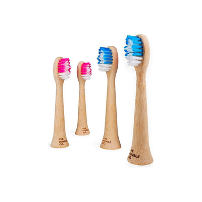 The Humble Co. Opzetborstels Bamboe 4-pack Sonicare