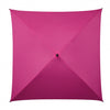 All square Paraplu vierkant 94 cm polyester roze