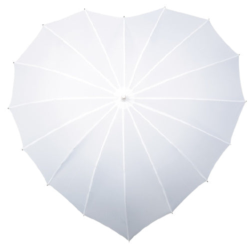 Heart de 110 cm de 110 cm de poliéster de 110 cm en forma de paraguas