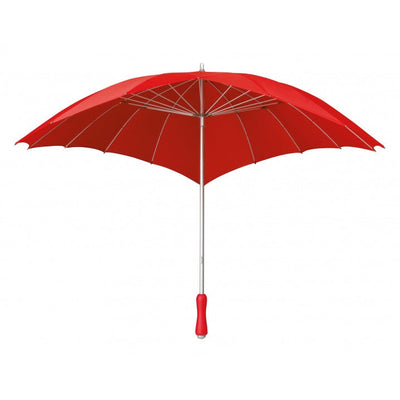 Red de poliéster de 110 cm de 110 cm en forma de corazón de la paraguas