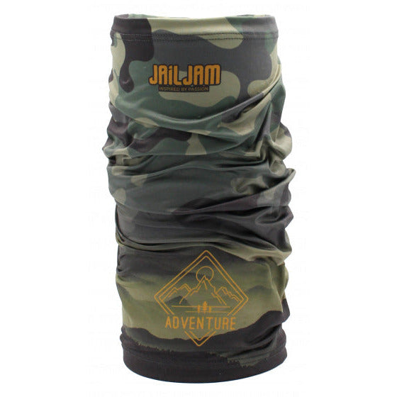 Tubo scaldaio in jam jam poliestere dell'esercito elastano verde dimensione unica