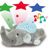 Jamara Dreamy Elephant Night Lamp Lamd LED 32 cm Grigio Blu