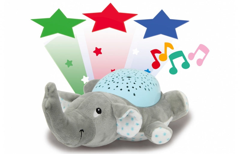 Jamara Dreamy Elephant Night Lamp Lamd LED 32 cm Grigio Blu