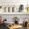 KitchenCraft Flowerpot 10 x 5 cm Blu ceramica