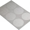 Plaza de kitchenclet 30 x 45 cm PVC Polyester Silver Gray