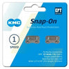 KMC Kettingschakel - Snap-on - 1 8 - 8,60mm - Zilver