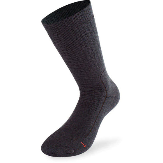 Lenz Walking Sock Trekking 6.0 Merino Wool Polyacril Black Size 35-38