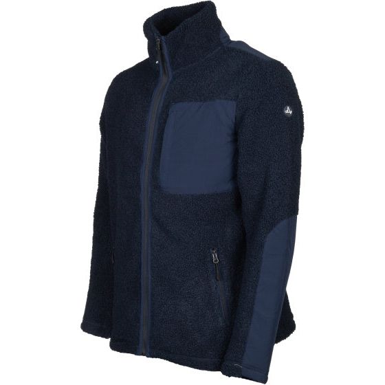 Life Line Artic Sherpa Fleece Jack Men Blue Size M
