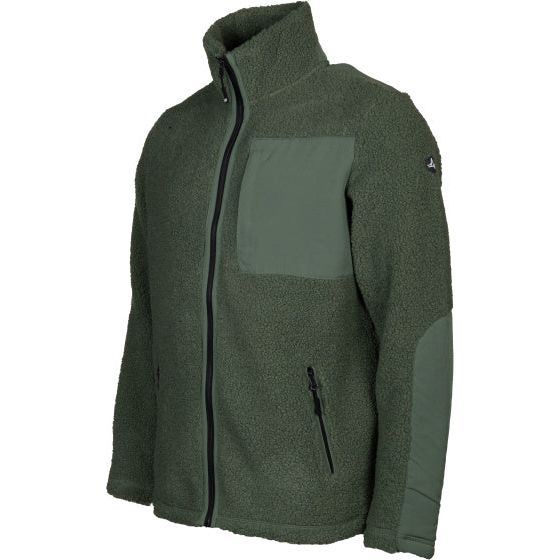 Life Line Artic Sherpa Fleece Jack Men Green Size XL
