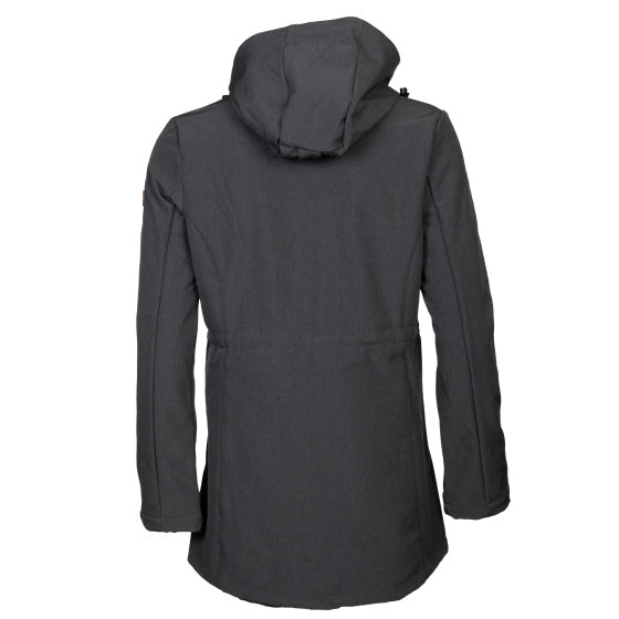 Life Line Kya Softshell Parka Ladies Dark Grey Size XL