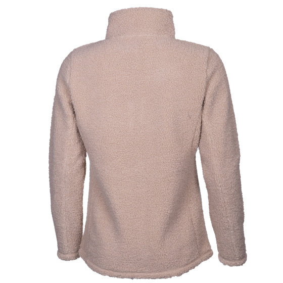 Life line Lorne Sherpa Fleecejas dames beige maat 3XL