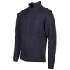Life Line Marcel Sweater Knit Half Zip Men tamaño azul oscuro 3xl