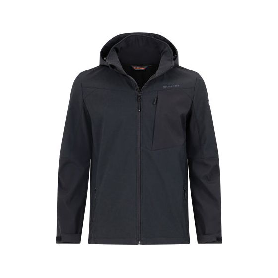 Life Line Murray Softshell Jacket Uomini Black Size L