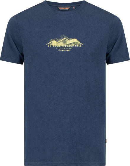 LIFE LINE T-SHIRT PHILIP UOMINI BLU BLUSE XL