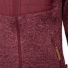 Life line Willemijn fleecevest dames bordeaux maat L