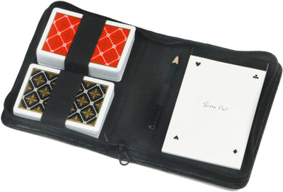 Juegos de Longfield jugando a las cartas en el bolsillo con lápiz de cuaderno