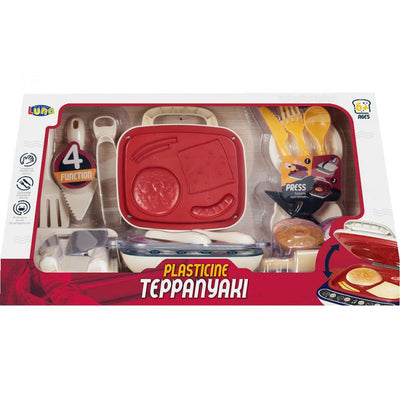 Luna Teppanyaki Play set junior a 20 pezzi rosso