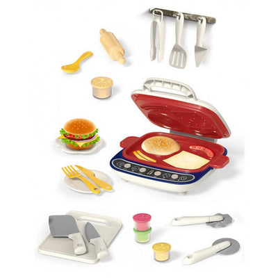 Luna Tepeppanyaki Play Set junior de 20 piezas de rojo blanco