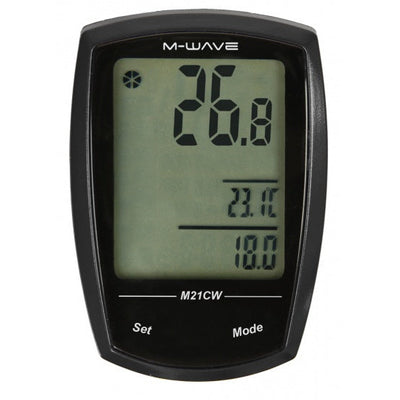 M-Wave Bicycle Computer M21W Touch Wireless Black