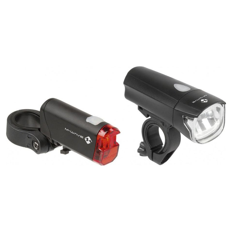 Set di illuminazione m-wave atlas k 50 batteria a LED nero