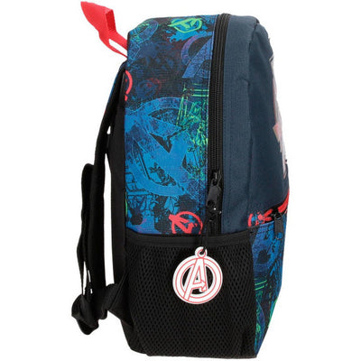Marvel On The Warpath Backpack Junior Dark Blue