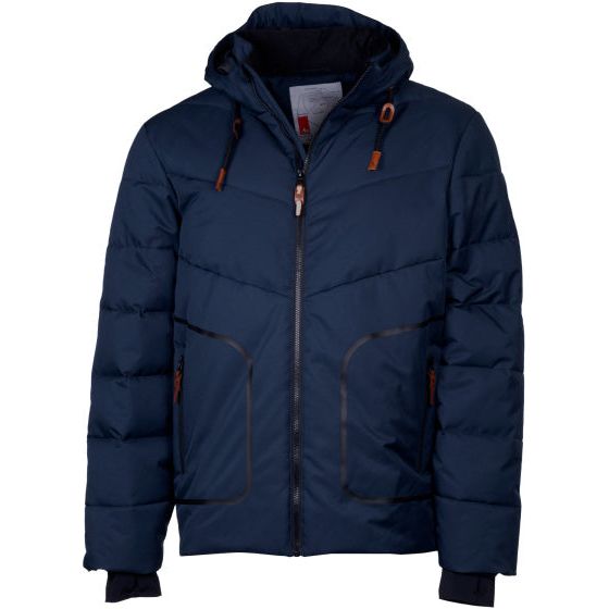 Maupiti Marck II padded winterjas heren donkerblauw maat M