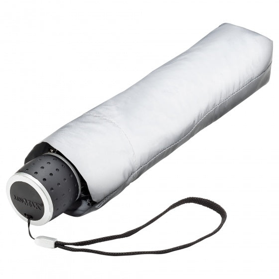 Minimax Paraplu handopening 97 cm polyester lichtgrijs