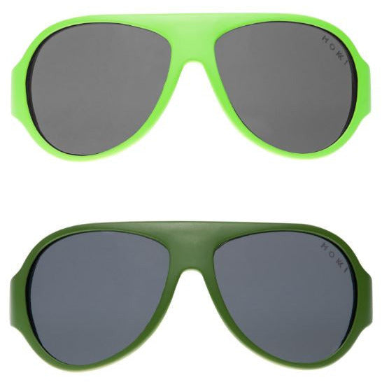 Fai clic su Cambia gli occhiali da sole per bambini 2-5 anni verdi 2 pezzi