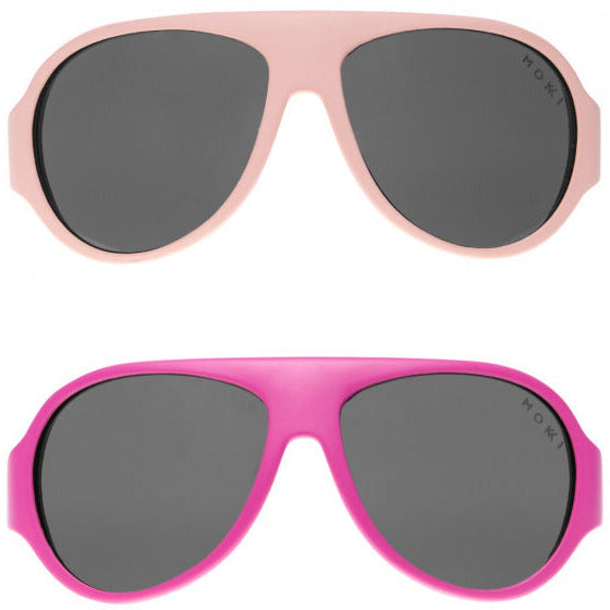 Fai clic su Cambia occhiali da sole per bambini 2-5 anni rosa 2 pezzi