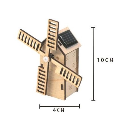 Solexpert Bouwpakket - Hollandse Molen con panel solar mini