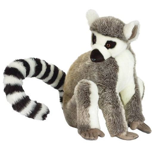 National Geographic Cuddle Lemur Junior 50 cm Plush Grey