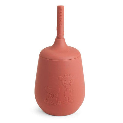 Coppa di silicone Nuuroo adita con paglia