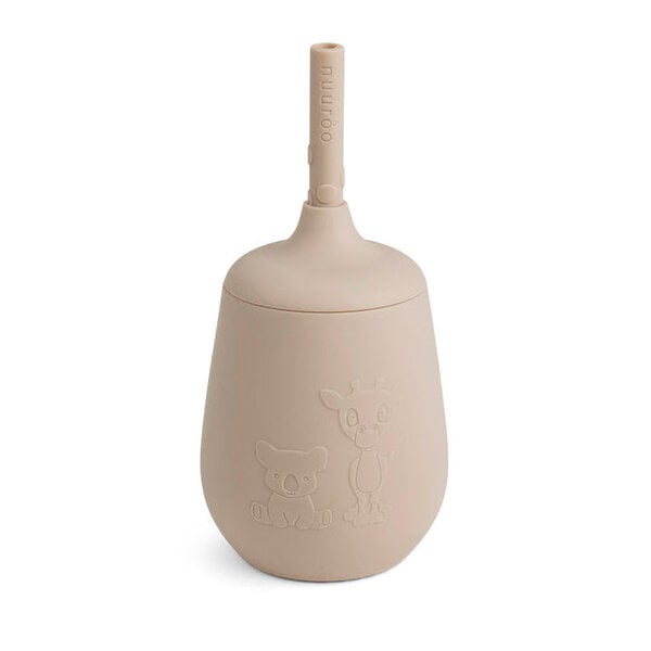 Coppa di silicone Nuuroo adita con paglia