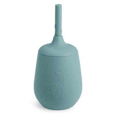 Coppa di silicone Nuuroo adita con paglia