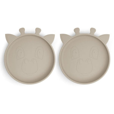 Nuuroo Akila Silicone Plate da 2 pacchetti Giraf