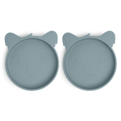 Nuuroo Akila Silicone Plate 2-Pack Koala